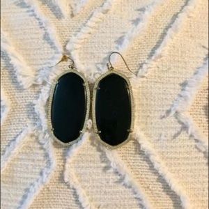 Black Danielle Kendra Scott Earrings